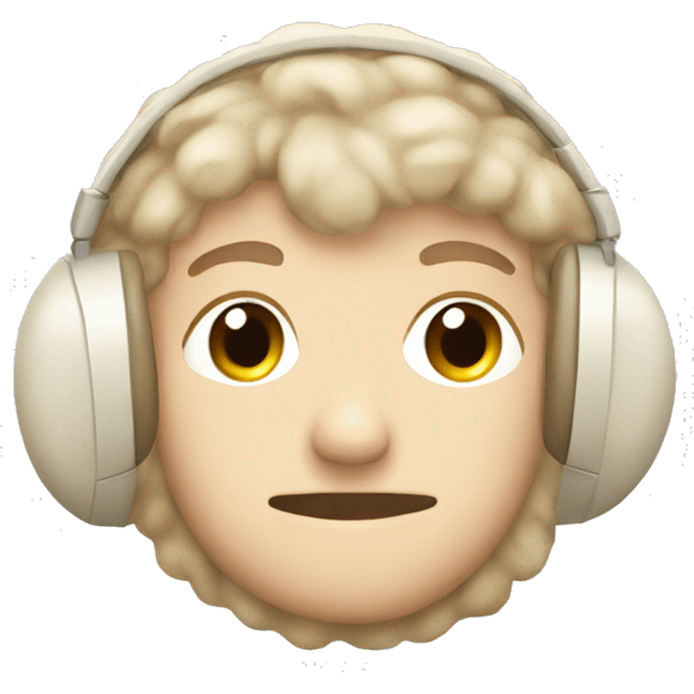 beige earmuffs emoji