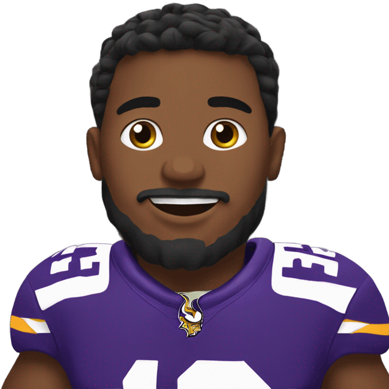 Minnesota Vikings coming out of the tunnel at home emoji