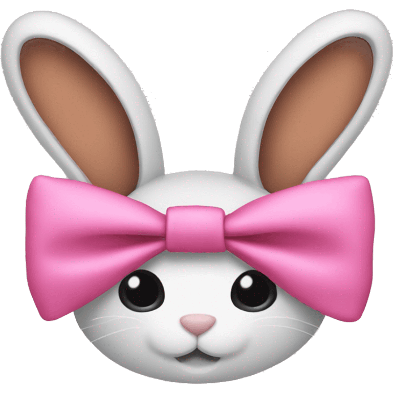 bunny bow emoji