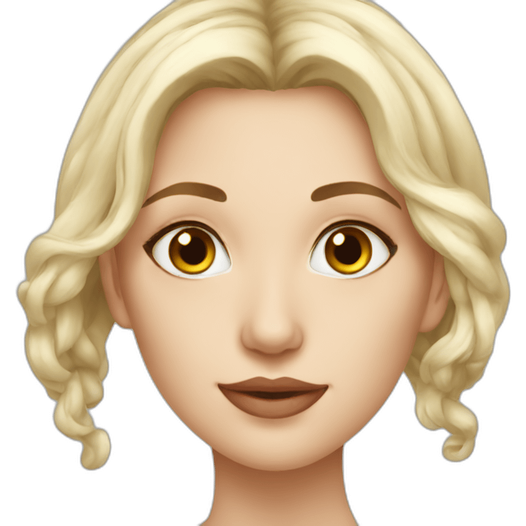 Russian beauty emoji