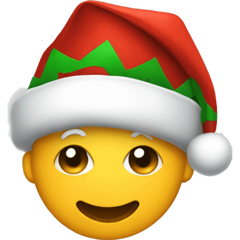 Christmas hat emoji