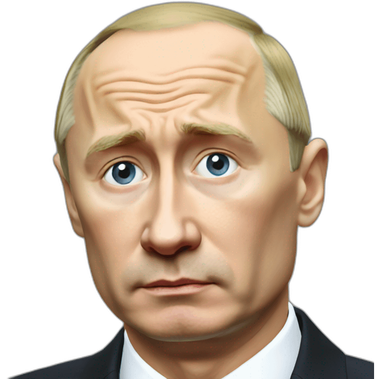 depressed putin emoji