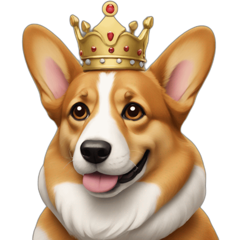 king-corgi emoji