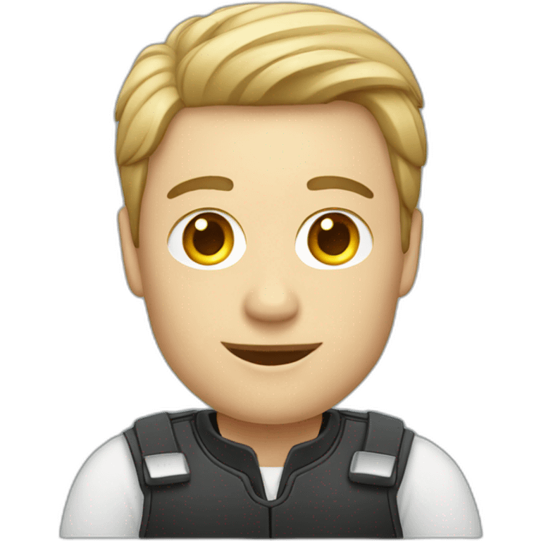 Tesla driver emoji