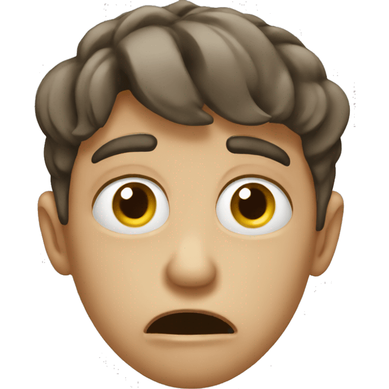 emoji with extreme disgust emoji