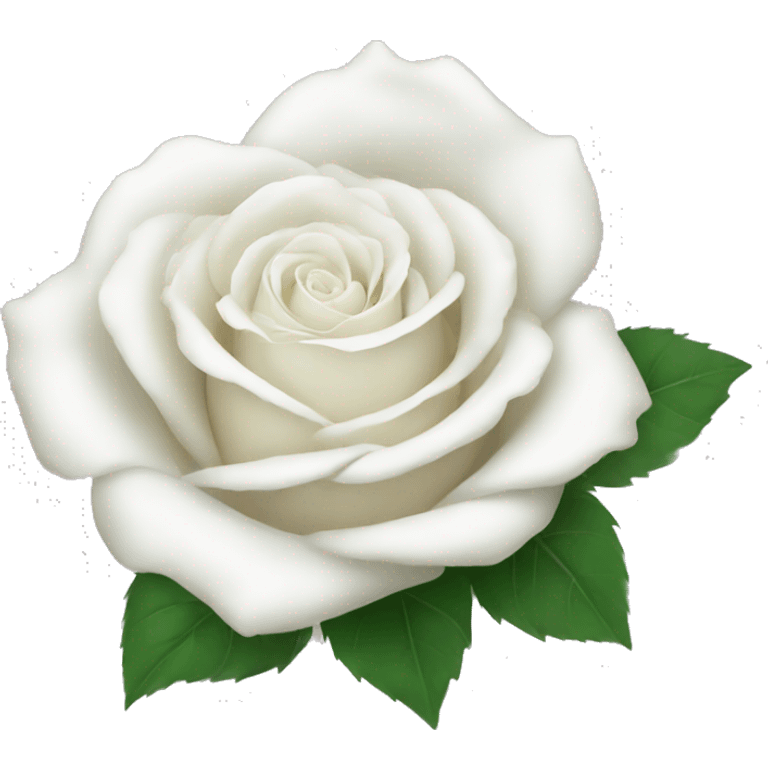 white rose emoji