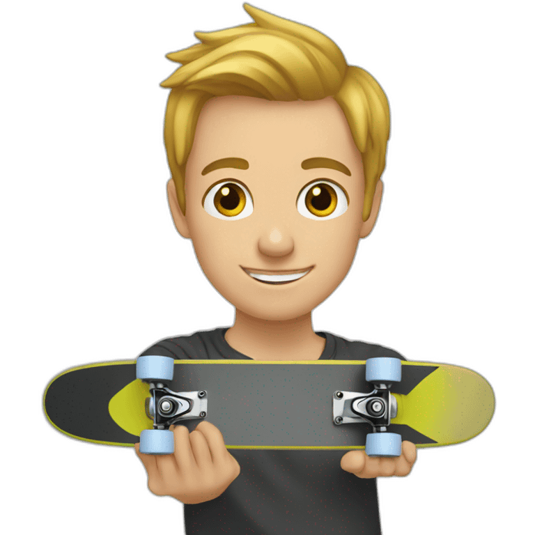 today skateboard emoji