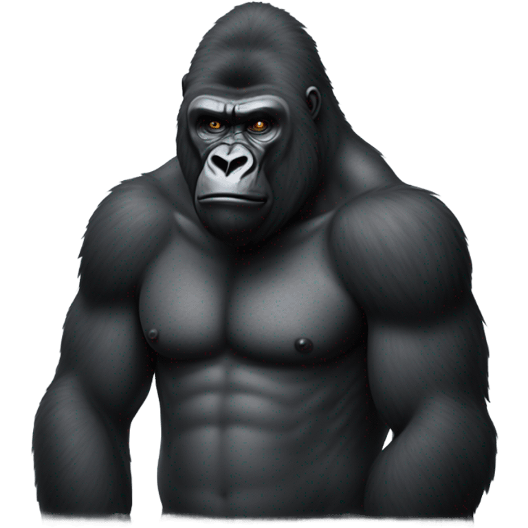 Thick gorilla emoji