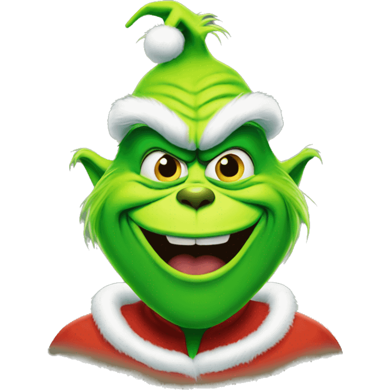 Grinch Christmas  emoji