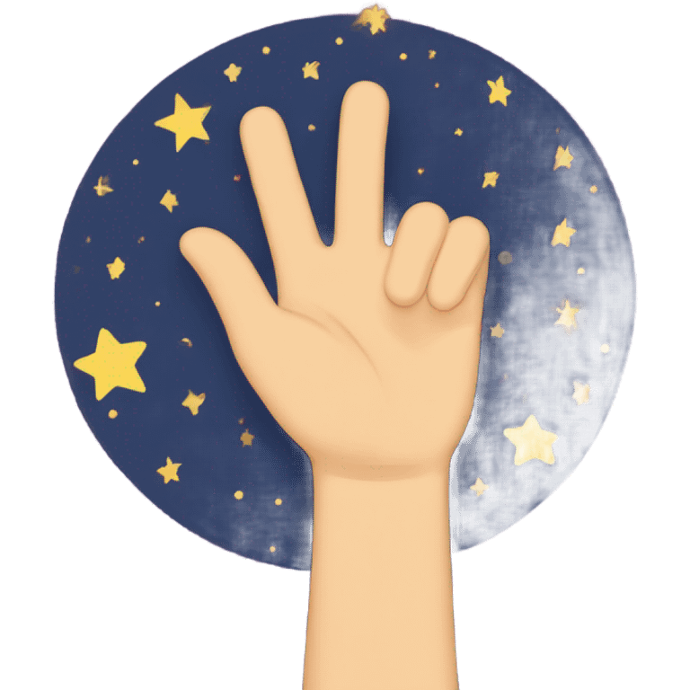 an "ok" with stars emoji