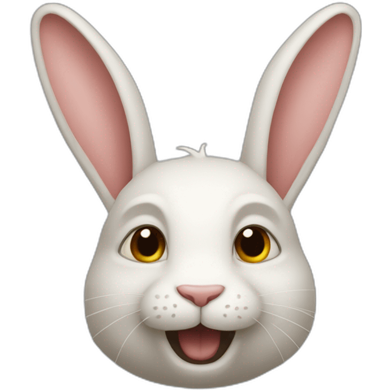 Lapin crétin emoji