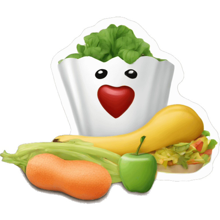 health and healthy food emoji