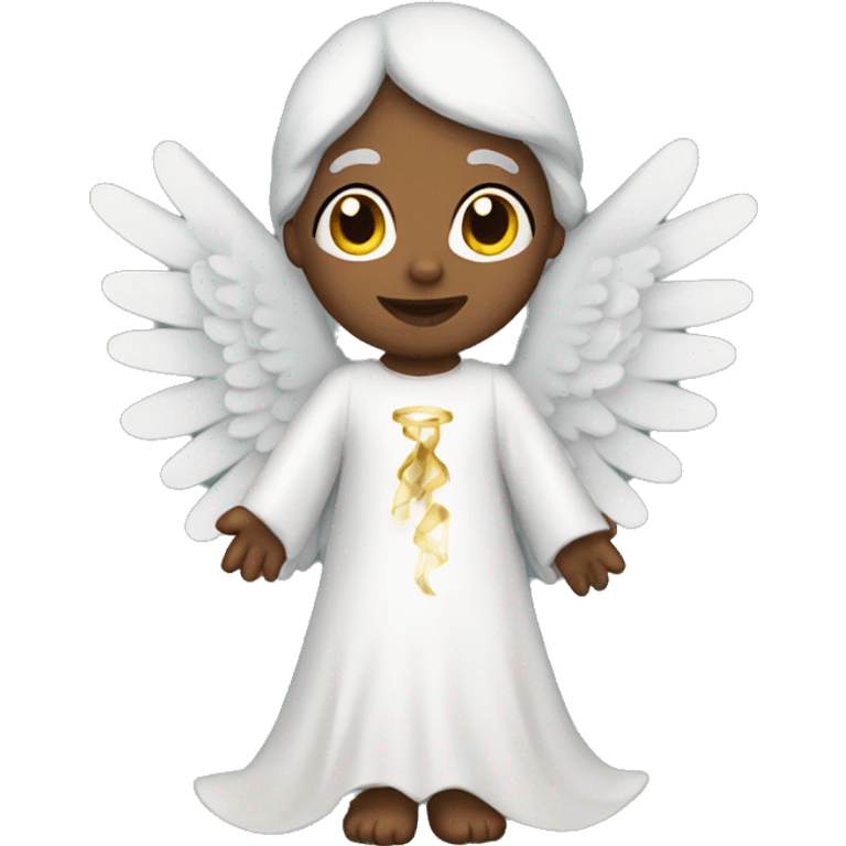 Christmas angel emoji