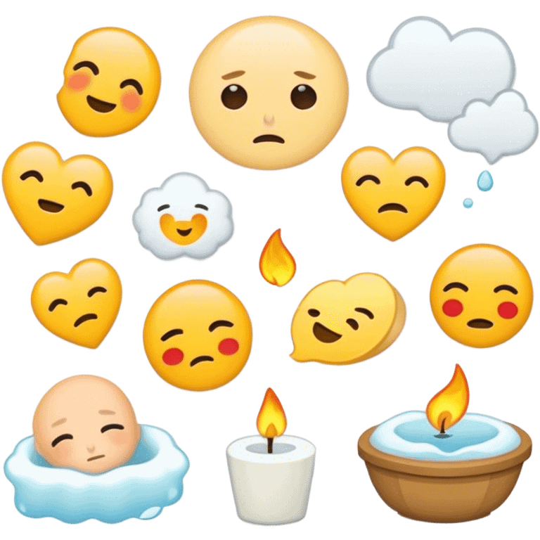 Sympathy stickers  emoji