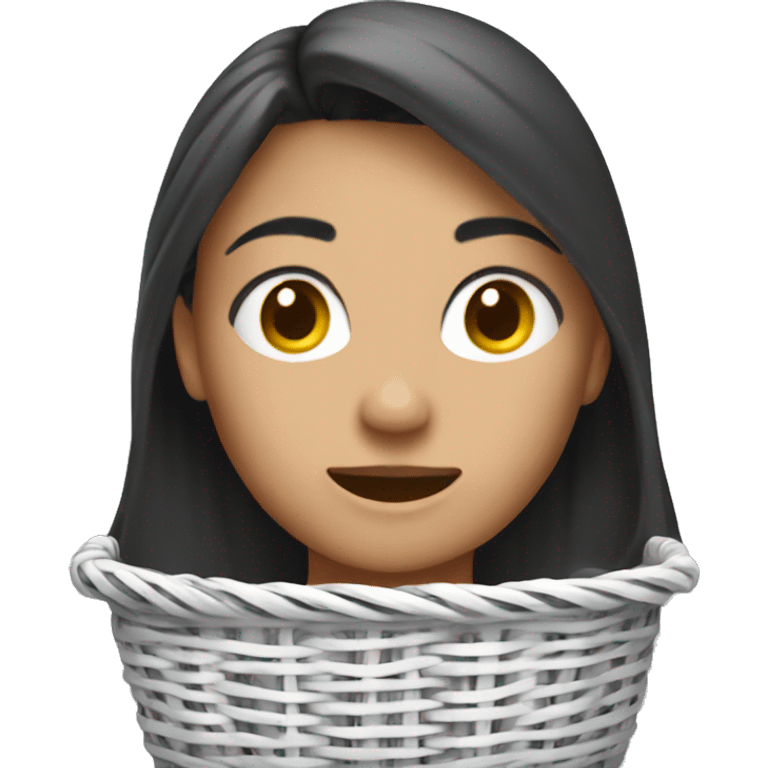 clea clothes in basket emoji