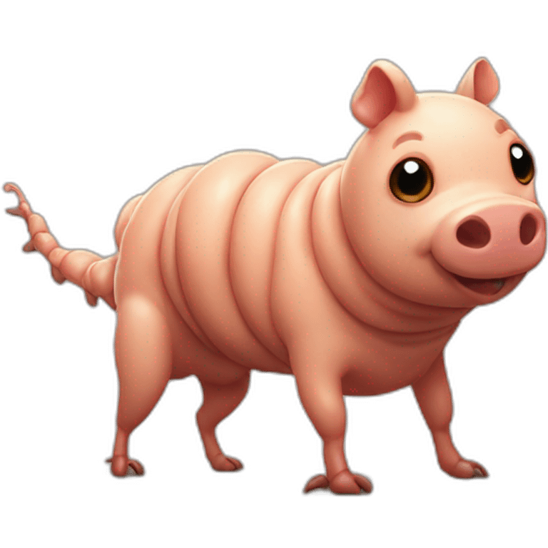 Centipede pig emoji