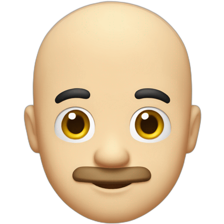 Bald Mario emoji