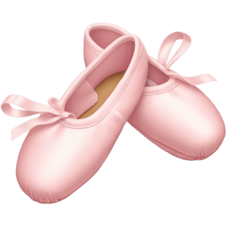 pastel pink ballet shoes emoji