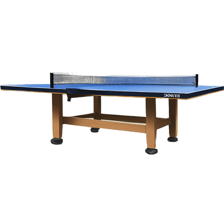 table tennis table emoji