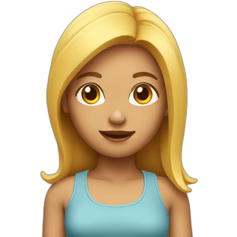 3d girl emoji