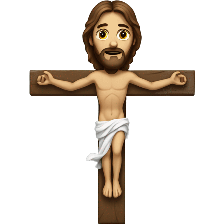 Jesus on cross emoji