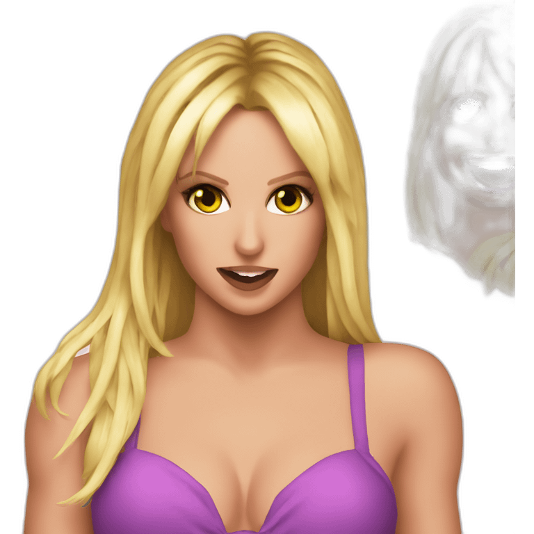 Britney spears, toxic emoji