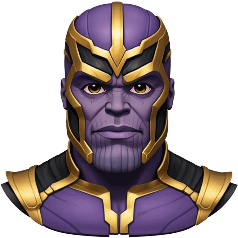 black thanos drip tf out emoji