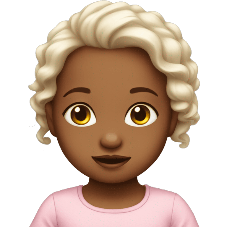 Baby girl Emilia emoji