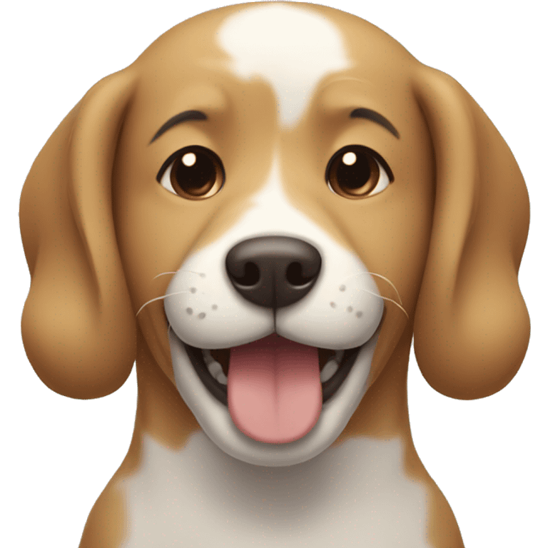 dog smiling  emoji