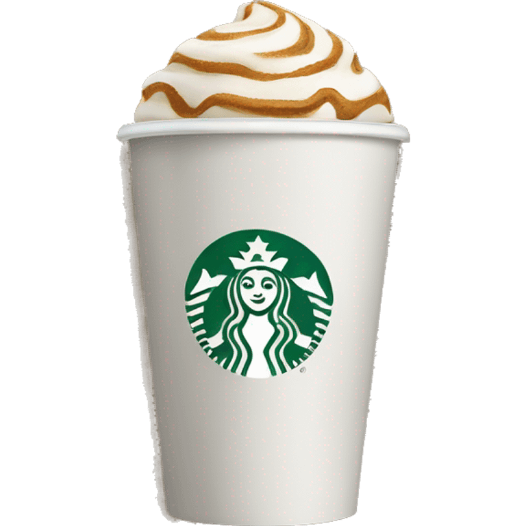 Starbucks coffee emoji