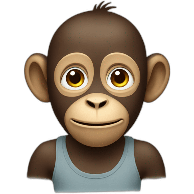 monkey autistic emoji