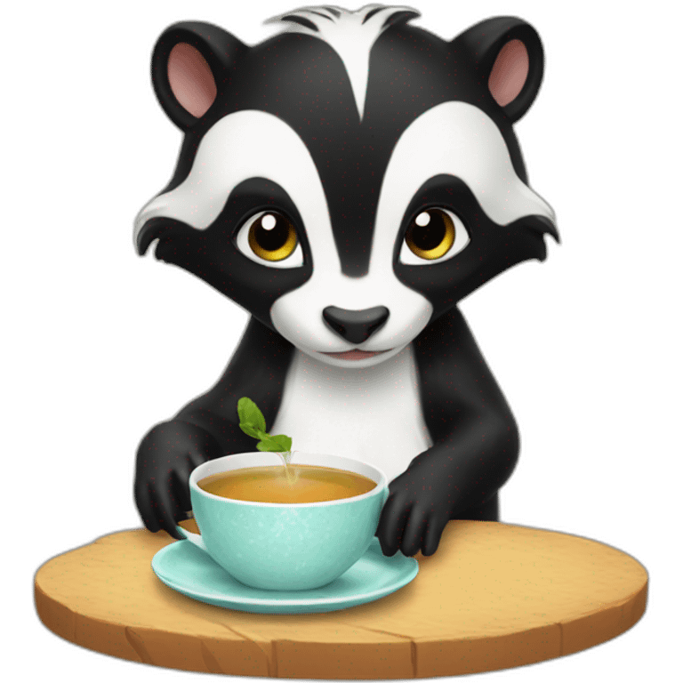 skunk tea emoji