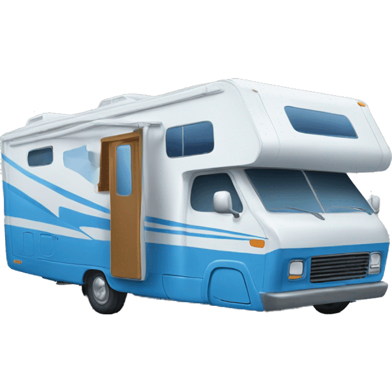 Blue RV emoji