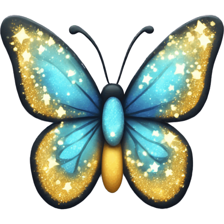 Butterfly with sparkles emoji