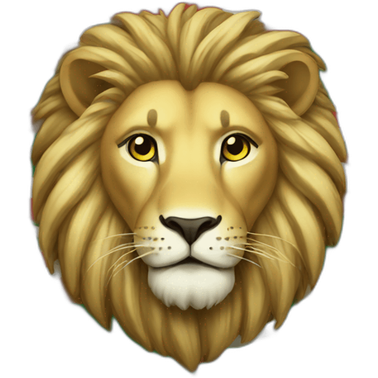 Give me lion sun Iran flag emoji