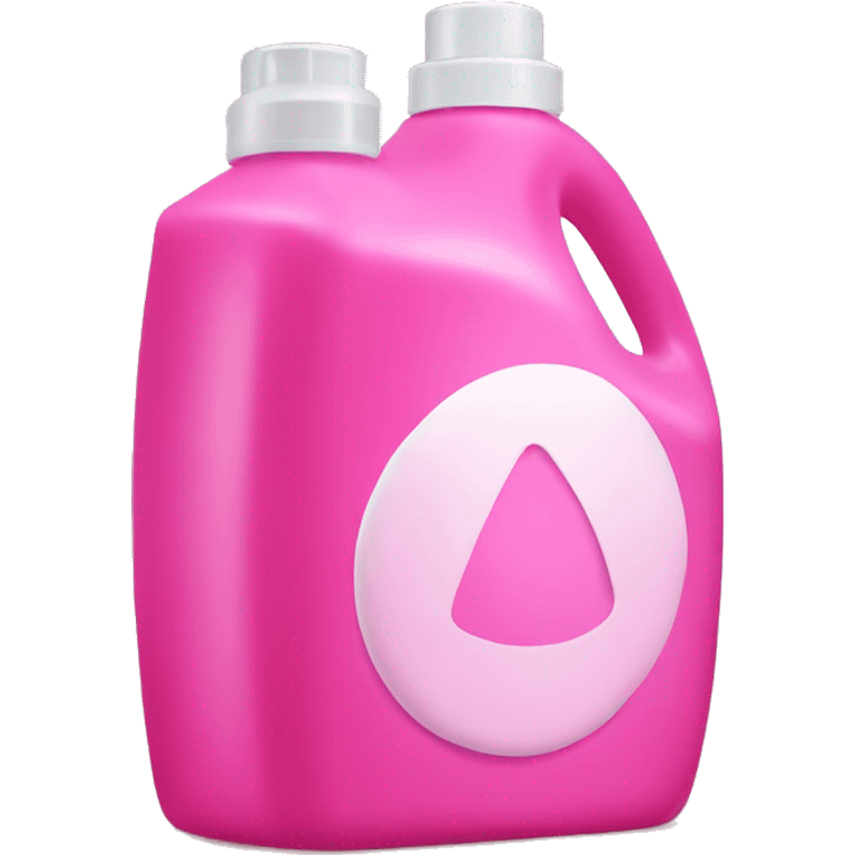 Pink laundry detergent emoji