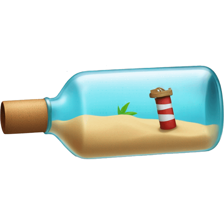 Message in a bottle emoji