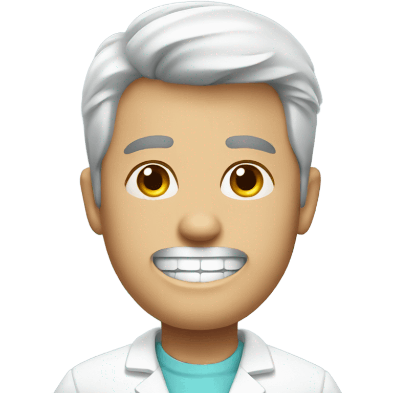 Man dentist emoji