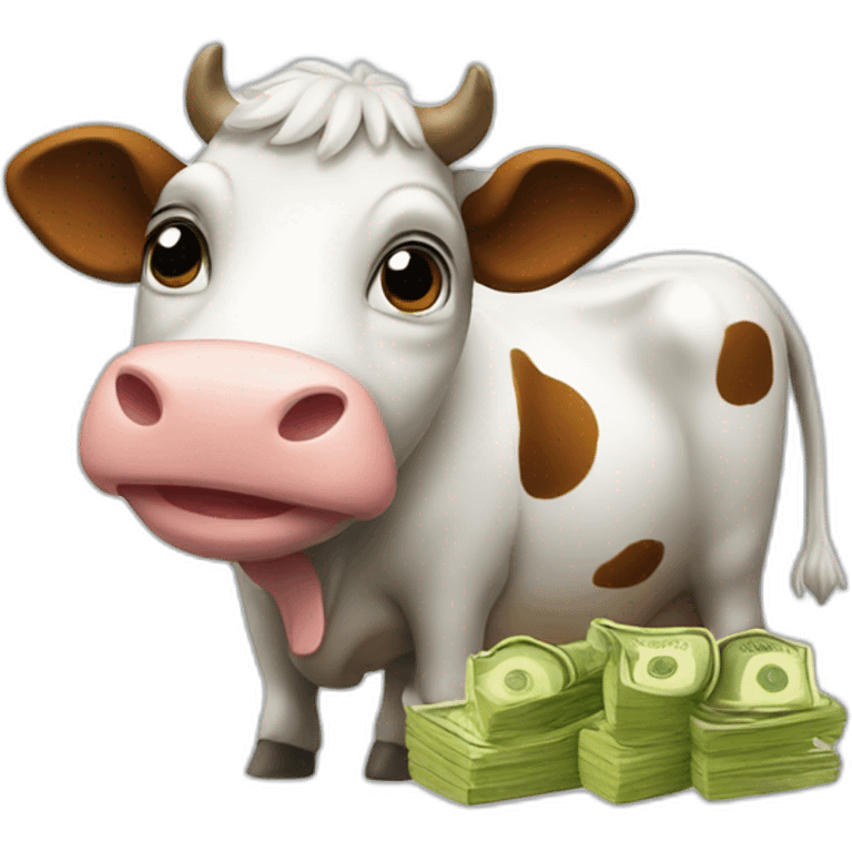 cash for cows emoji