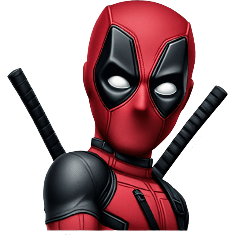 Deadpool surprised emoji