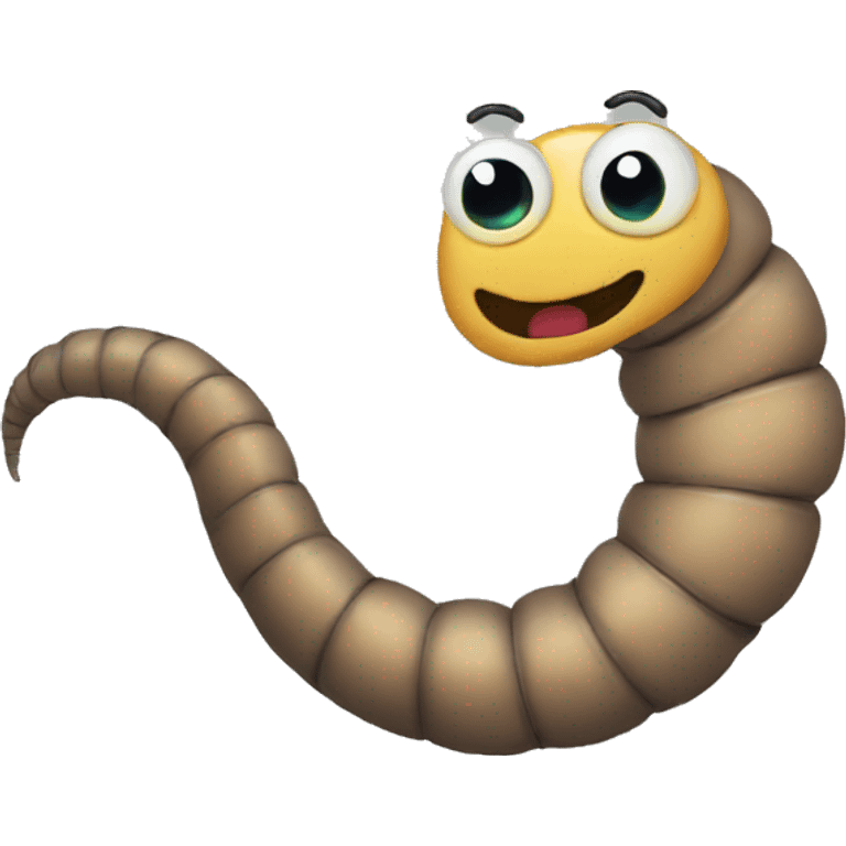 worm emoji