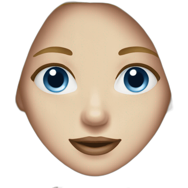 blond blue-eyes- eat chocolate emoji