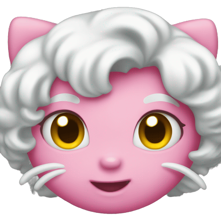 Mad hello kitty emoji