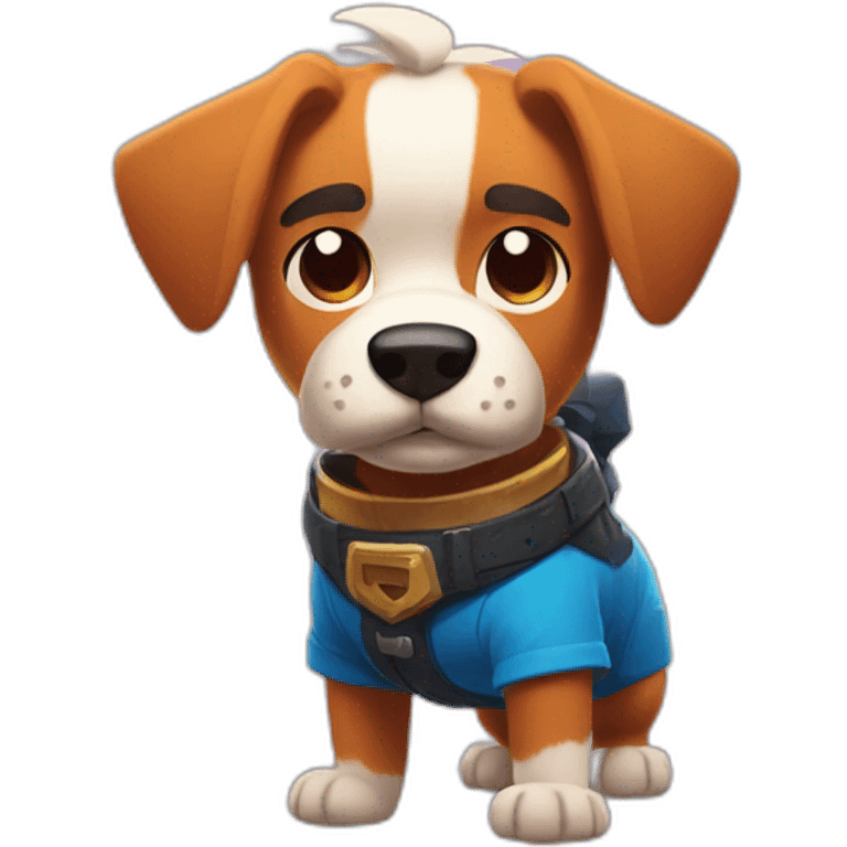 Un chien dans brawl stars emoji