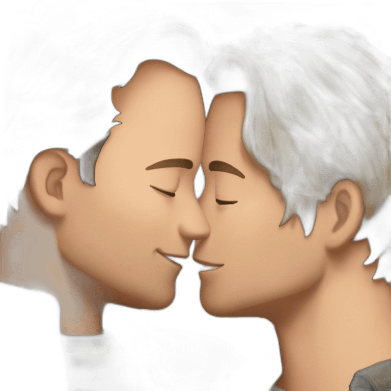 Rodney McKay making out with Ronan Dex emoji