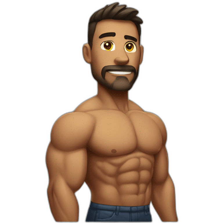 muscular man emoji