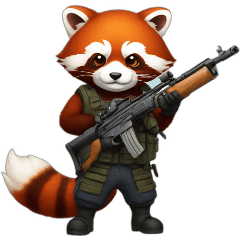 redpanda-with-rifle emoji