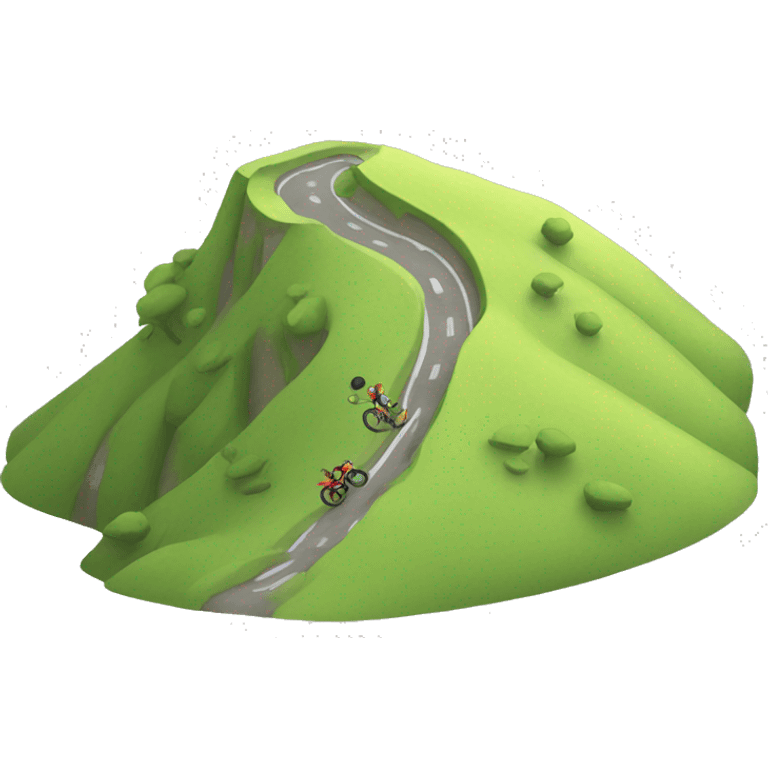 hill climb emoji