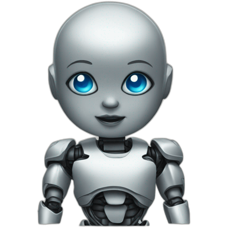 Robot baby emoji