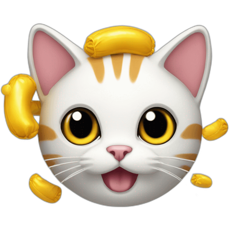 cat party popper emoji